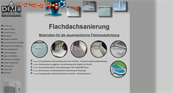 Desktop Screenshot of dime-dachsanierung.de